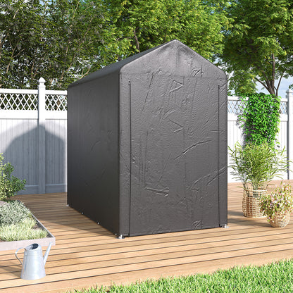 4x6 ft Versatile Outdoor Storage Shed