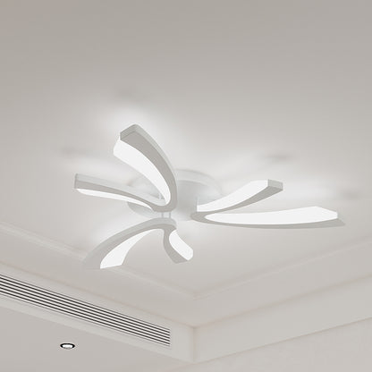 Unique V-Shaped LED Semi Flush Ceiling Light