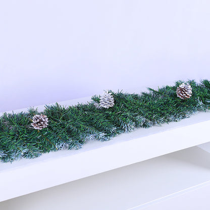 270cm Spruce Artificial Greenery Garland Pine Cones