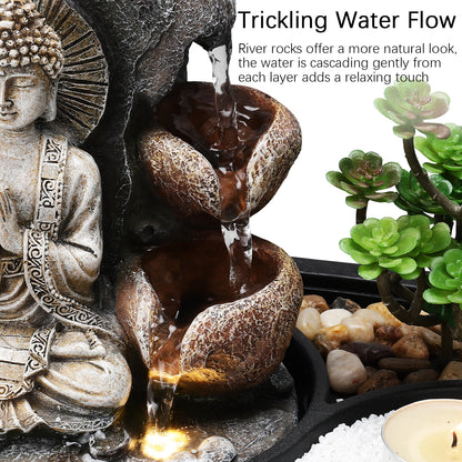 Buddha Zen Tabletop Fountain