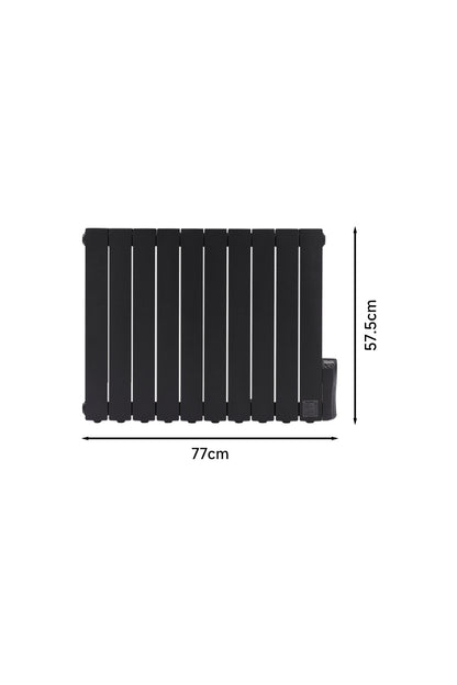 1500W Electric Oil Filled Radiator Space Heater with LED Screen