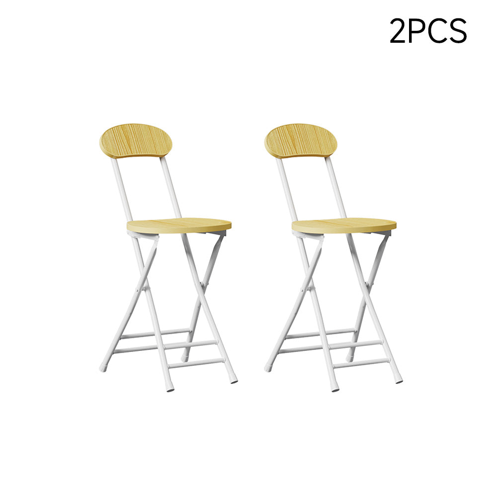 2/4Pcs Portable Foldable Dining Chairs