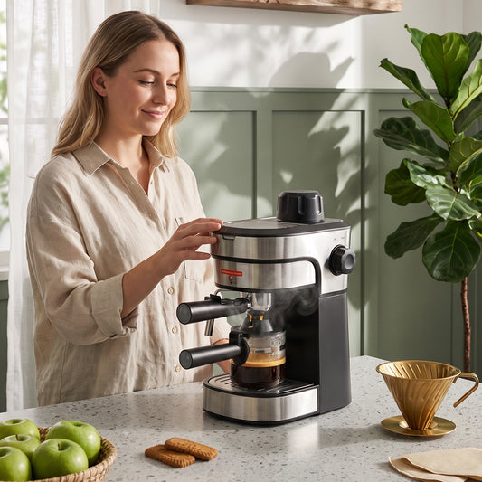 Espresso Coffee Machine with Milk Frother