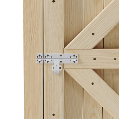 90cm Wide Wooden Garden Gate 180cm High