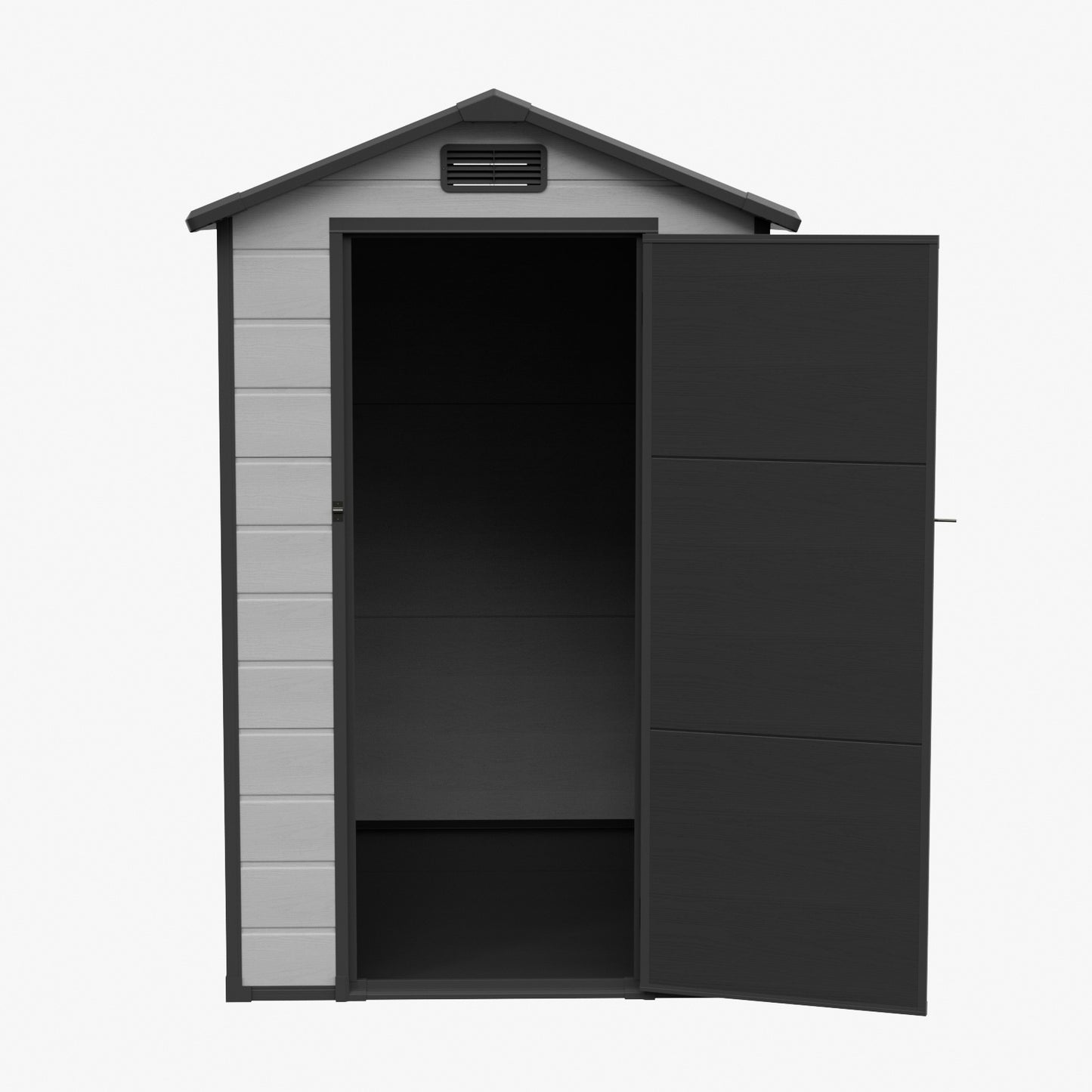 4x6 FT Outdoor Garden Plastic Storage Shed