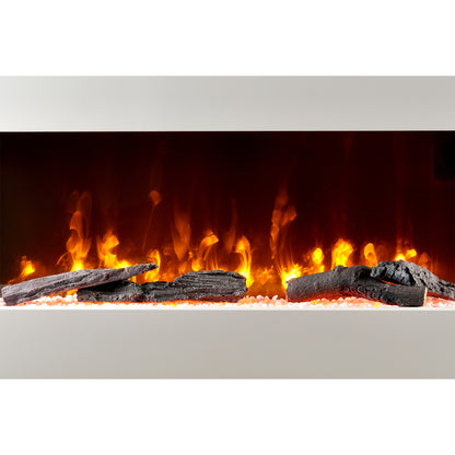 52inch Wall Mounted Electric Fireplace with Remote Control