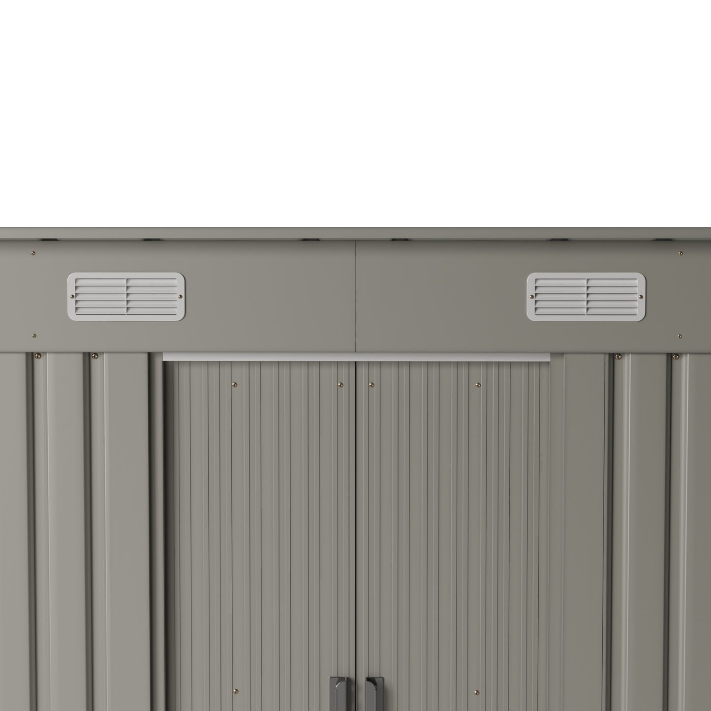 4x8FT Metal Garden Storage Shed
