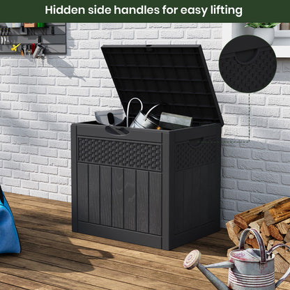 126L Waterproof Large Plastic Storage Box with a Padlock