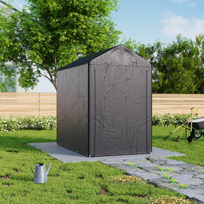 4x6 ft Versatile Outdoor Storage Shed