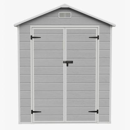 6x8 FT Outdoor Garden Plastic Storage Shed