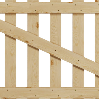 120x90cm Outdoor Wooden Garden Gate Fence Door