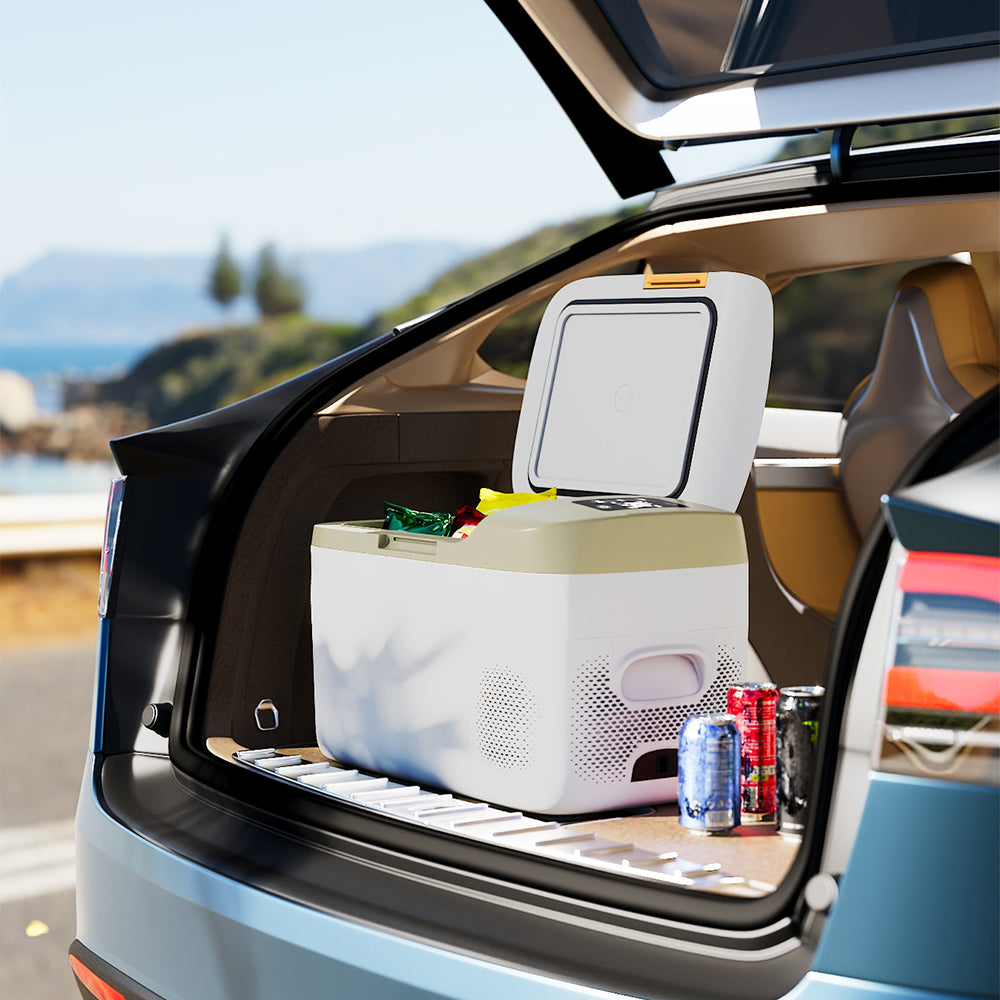 23L Portable Car Refrigerator with Display