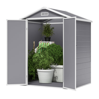181CM Wide Plastic Garden Storage Shed