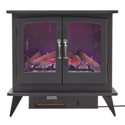 Freestanding Electric Fireplace Heater