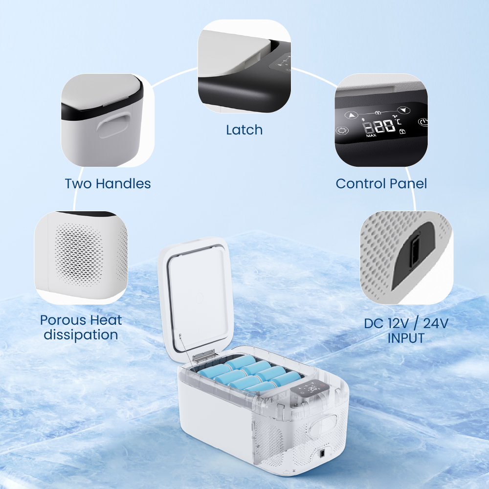 23L Compressor Car Refrigerator with Display