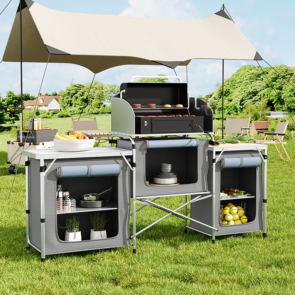 Garden Portable Camping Kitchen Stand Unit