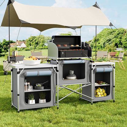 Garden Portable Camping Kitchen Stand Unit