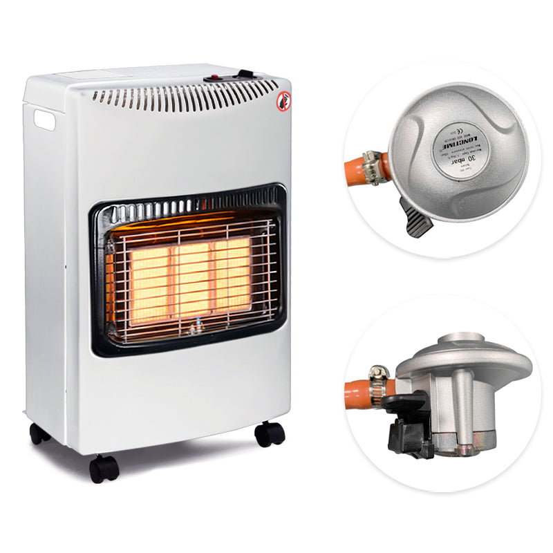 Ceramic Gas Heater with Wheels for Indoor and Outdoor