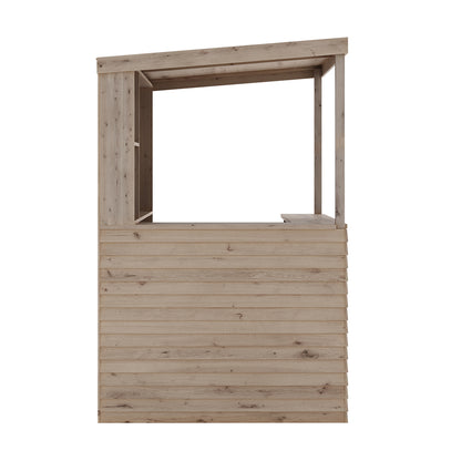 140CM Wide Solid Wood Garden Pub Bar Shed