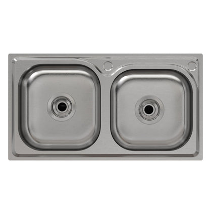 Two Compartment Stainless Steel Sink