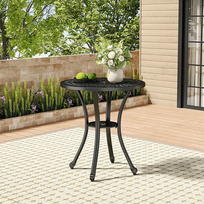 Cast Aluminum Round Patio Dining Table