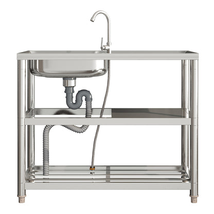 Stainless Steel One Compartment Sink
