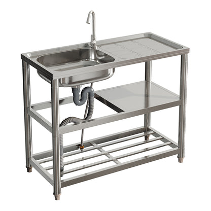 Stainless Steel One Compartment Sink