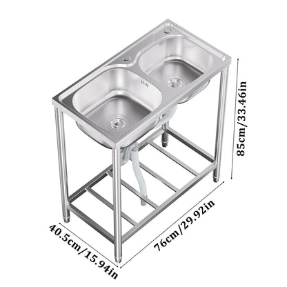 Large Stainless Steel Sink