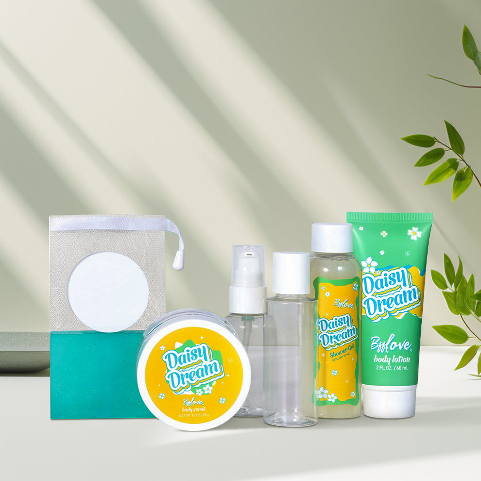 9Pcs Spa Toiletry Kit Gift Set Garden Sanctuary