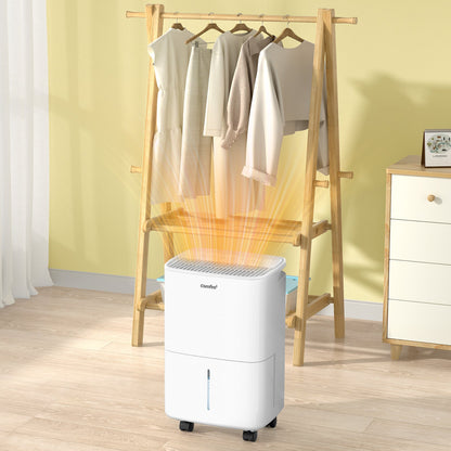 COMFEE' Aqua Dry 10L/DAY Dehumidifier for Home with 2.5L Water Tank