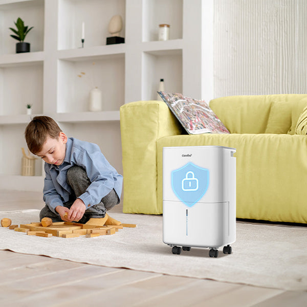 COMFEE' Aqua Dry 10L/DAY Dehumidifier for Home with 2.5L Water Tank