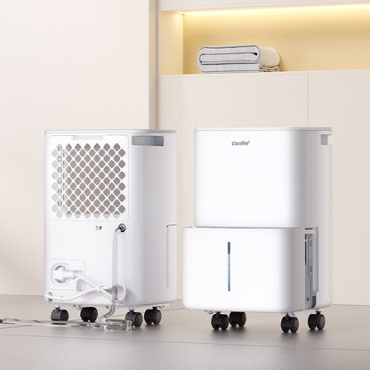 COMFEE' Aqua Dry 12L/DAY Dehumidifier for Home with 2.5L Water Tank