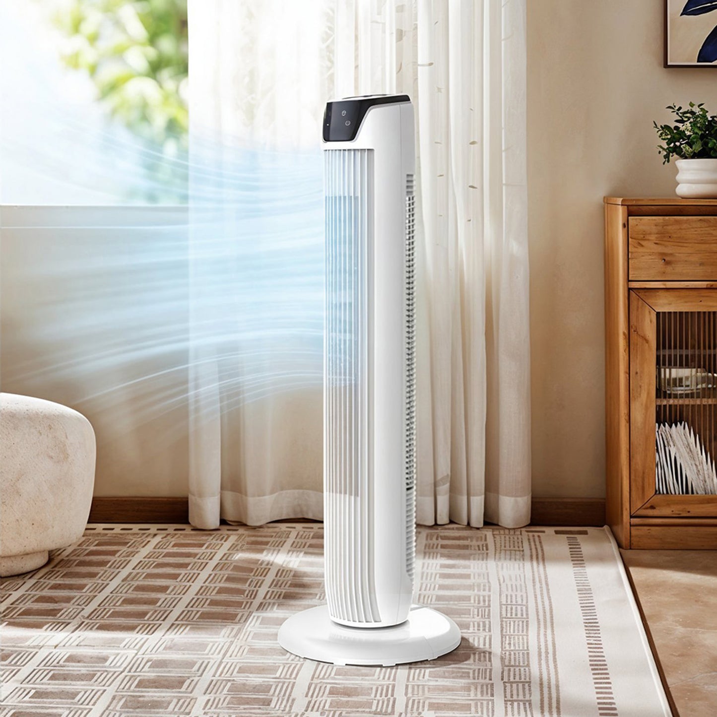 36 Inch Portable Tower Fan with Remote Control
