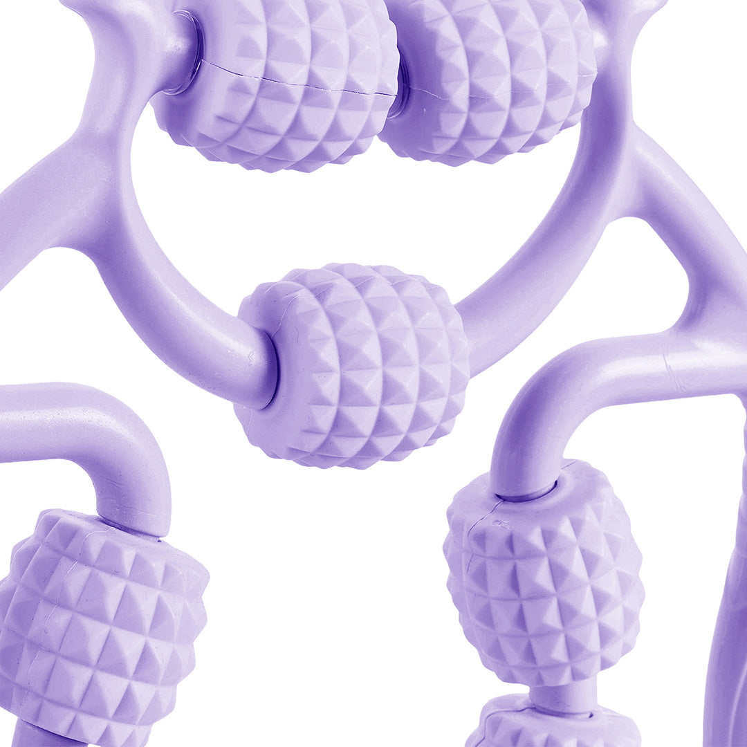 360-Degree Leg Muscle Roller Massager with 9 Wheels