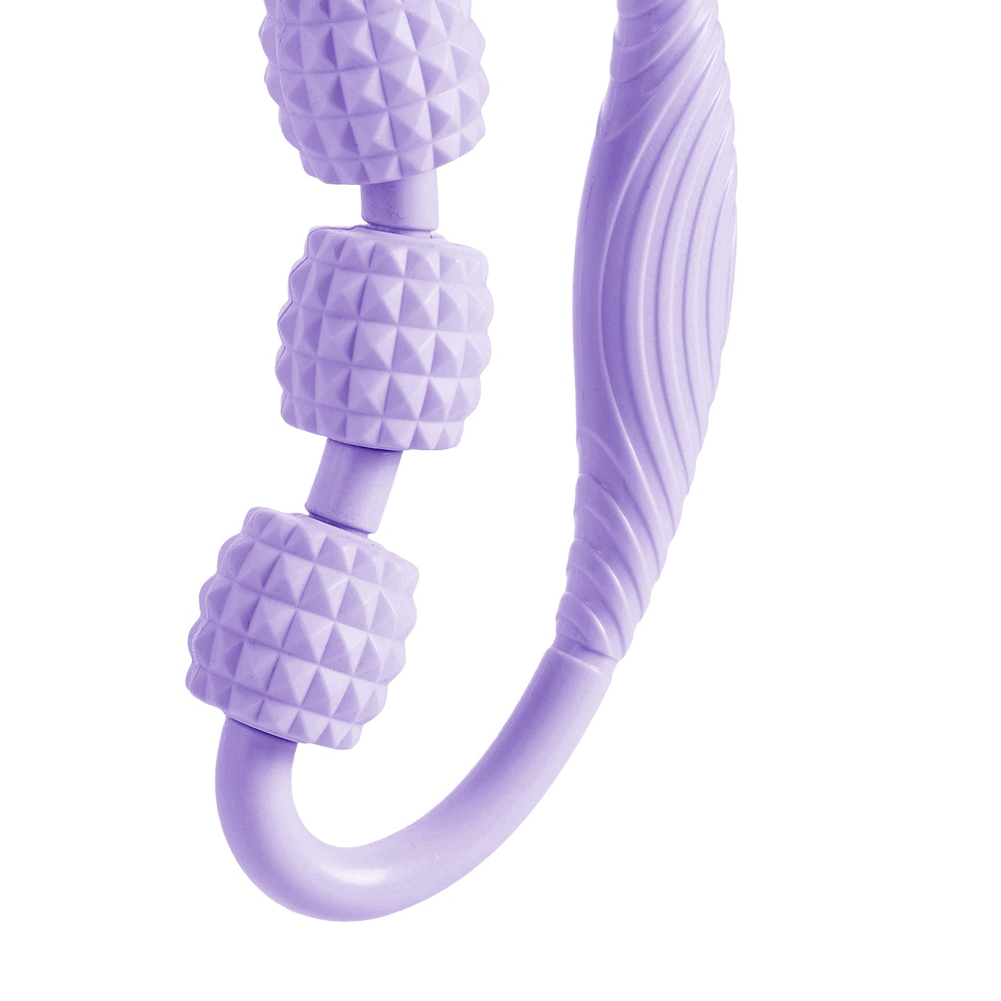 360-Degree Leg Muscle Roller Massager with 9 Wheels