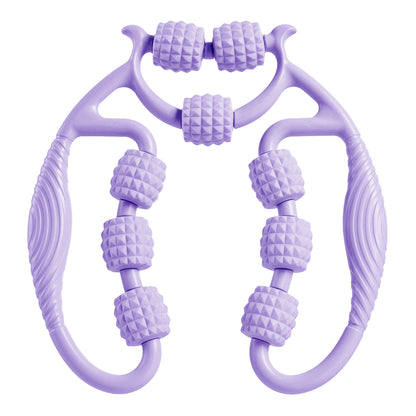360-Degree Leg Muscle Roller Massager with 9 Wheels