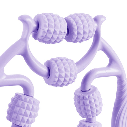 360-Degree Leg Muscle Roller Massager with 9 Wheels
