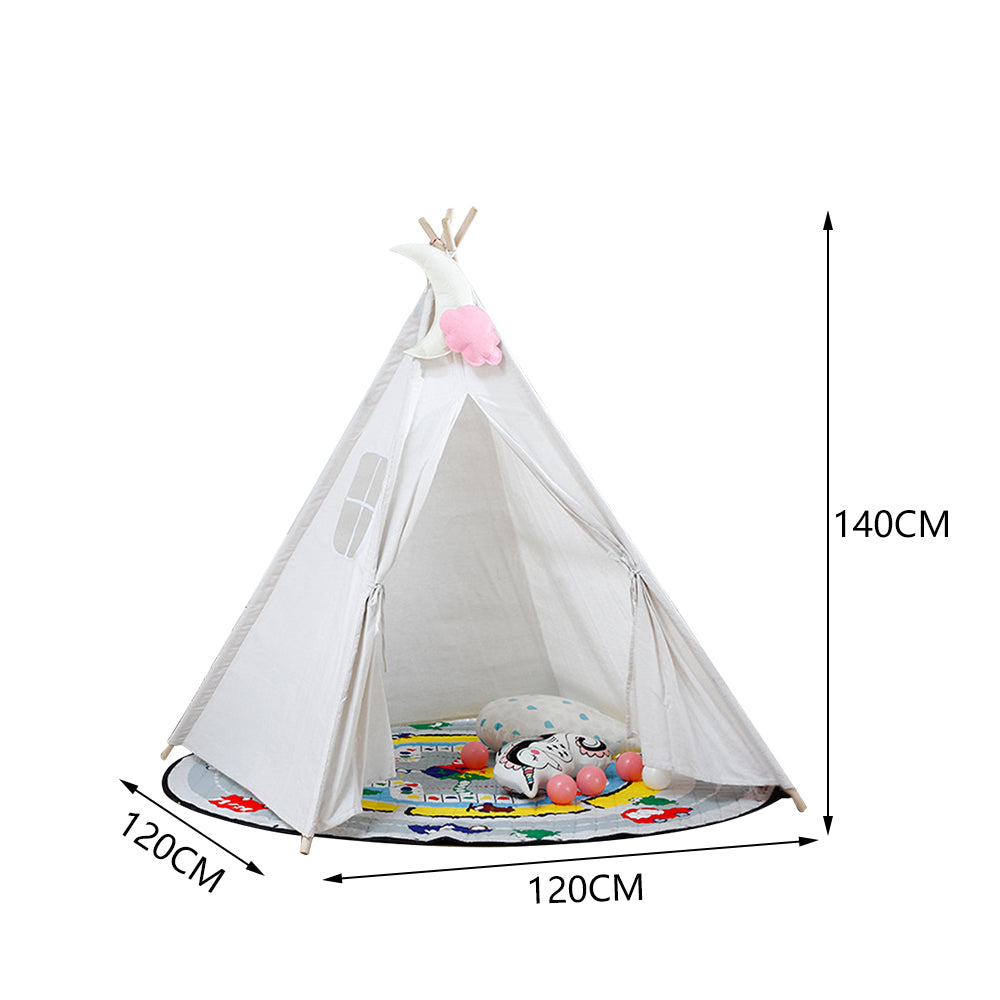 Children Indian Tent Teepee Kids Indoor Play House