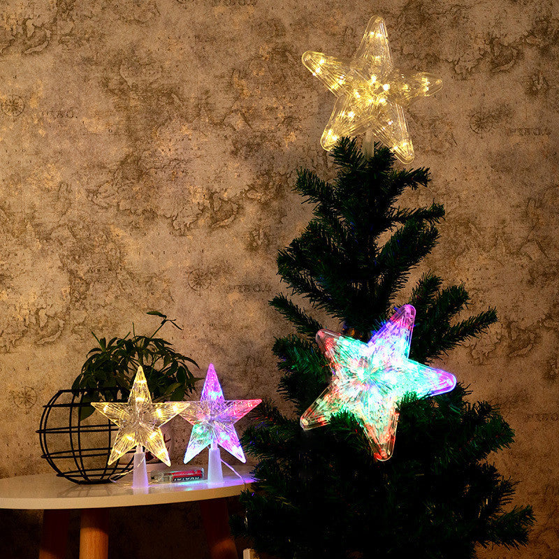 Christmas LED Star Tree Topper