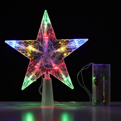 Christmas LED Star Tree Topper