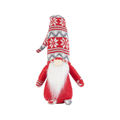 Christmas Santa Gnome Plush Doll Ornament Elf Decor