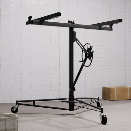 16 Ft Rolling Casters Plaster Board Lifter Panel Hoist