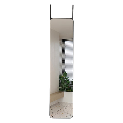 Full Length Mirror with Rounded Corners Door Hanging