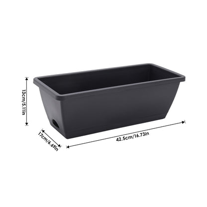 5-Piece Rectangle Garden Planter Set