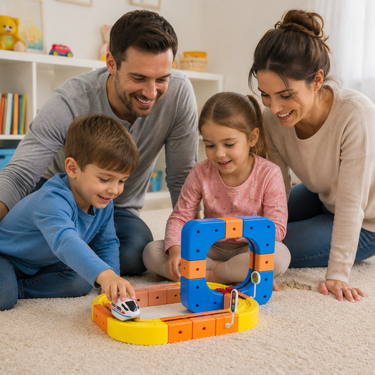 Electric Train Set for Kids