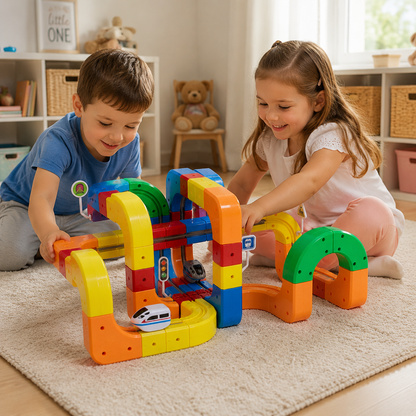 Electric Train Set for Kids
