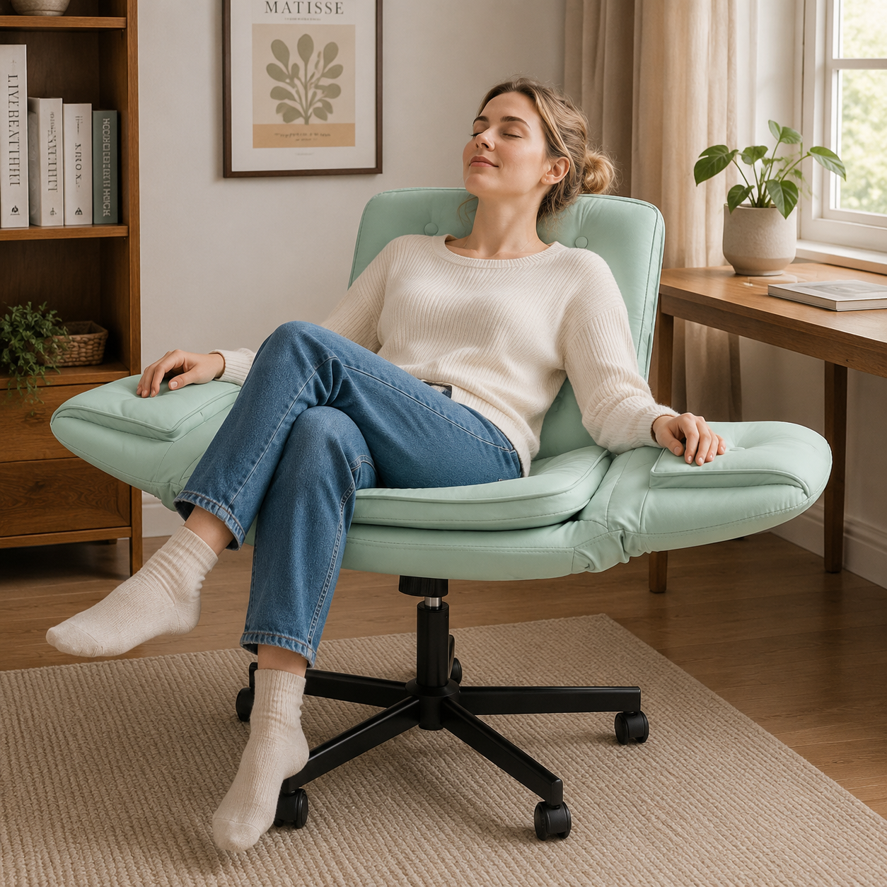 Office Chair with Scratch