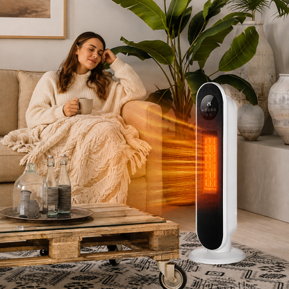 Digital PTC Ceramic Heater with Remote Control