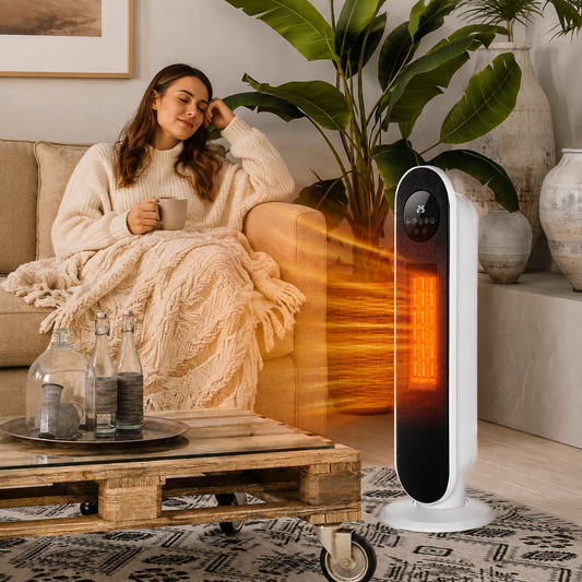Digital PTC Ceramic Heater with Remote Control