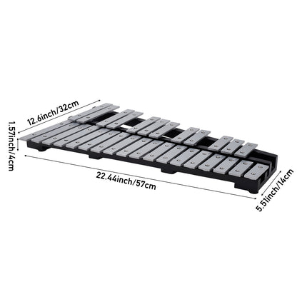 30 Notes Foldable Glockenspiel Xylophone